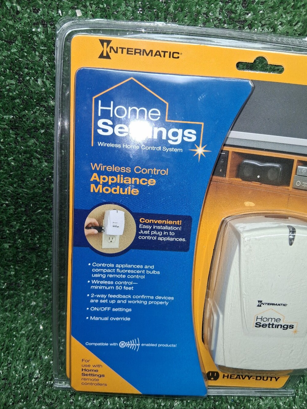 Z-wave Intermatic HA02C Home Settings Heavy-Duty Plug-In Appliance Module - Picture 5 of 5